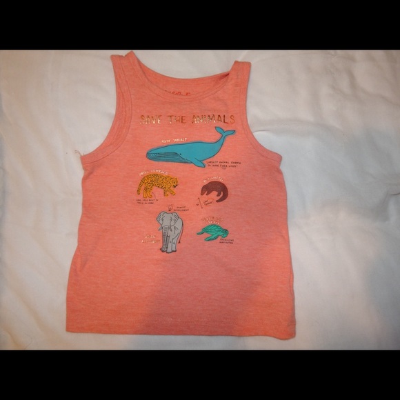 Cat & Jack Wildlife Tank Top